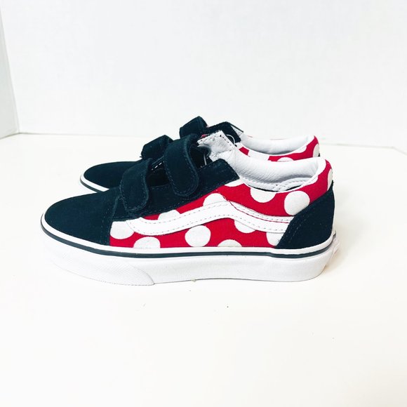 Vans Toddler Old Skool Minnie polka dot size 1.5k - Picture 9 of 11